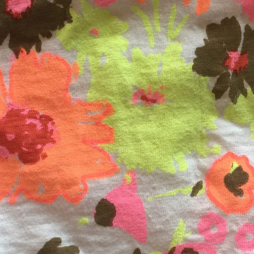 Old Navy Dress White Smocked Neon Floral + Bloomers 3-6 months NEW